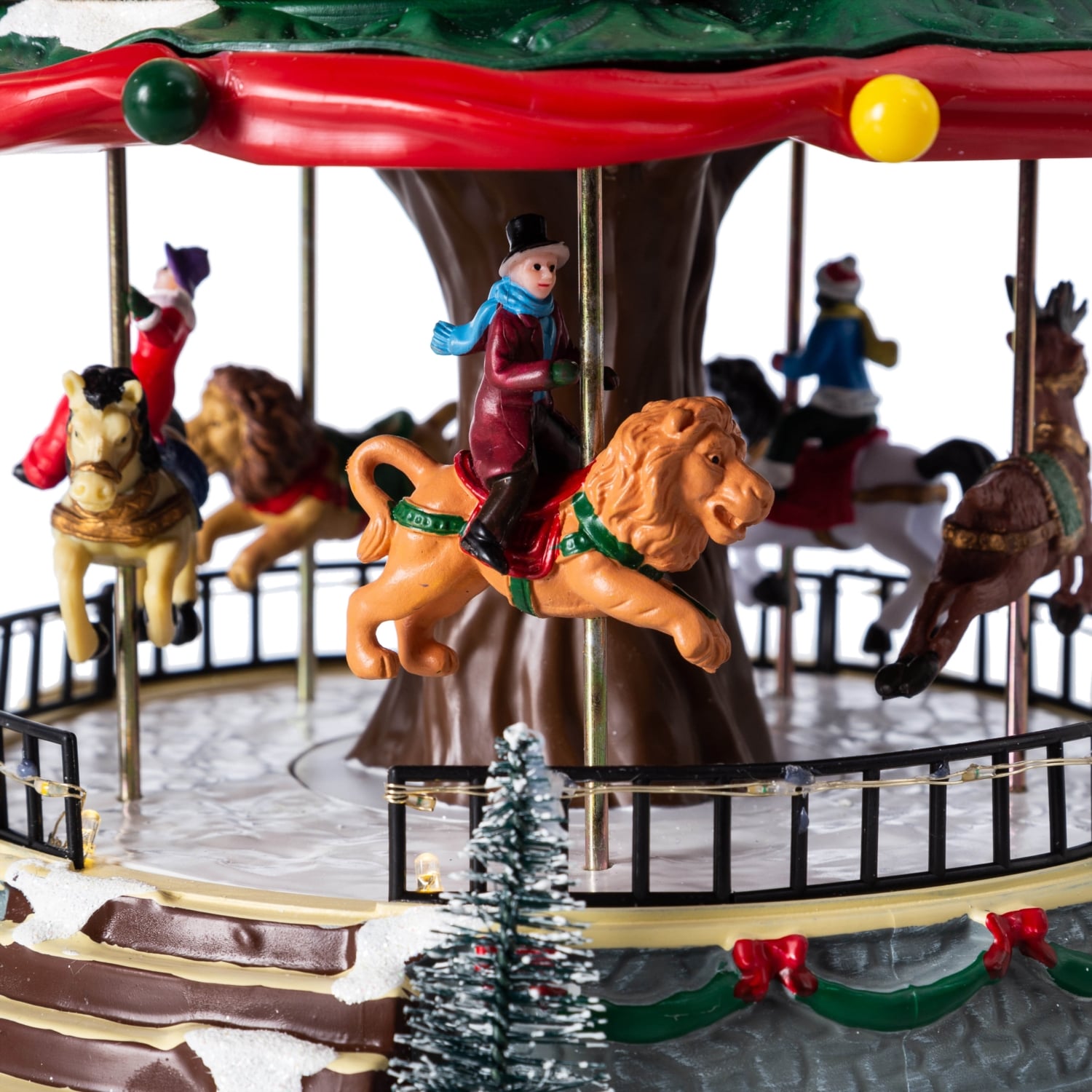 CAROUSEL IŞIKLI YILBAŞI MÜZİK KUTUSU