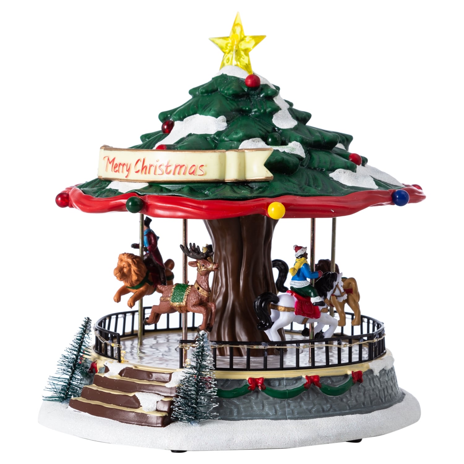 CAROUSEL IŞIKLI YILBAŞI MÜZİK KUTUSU