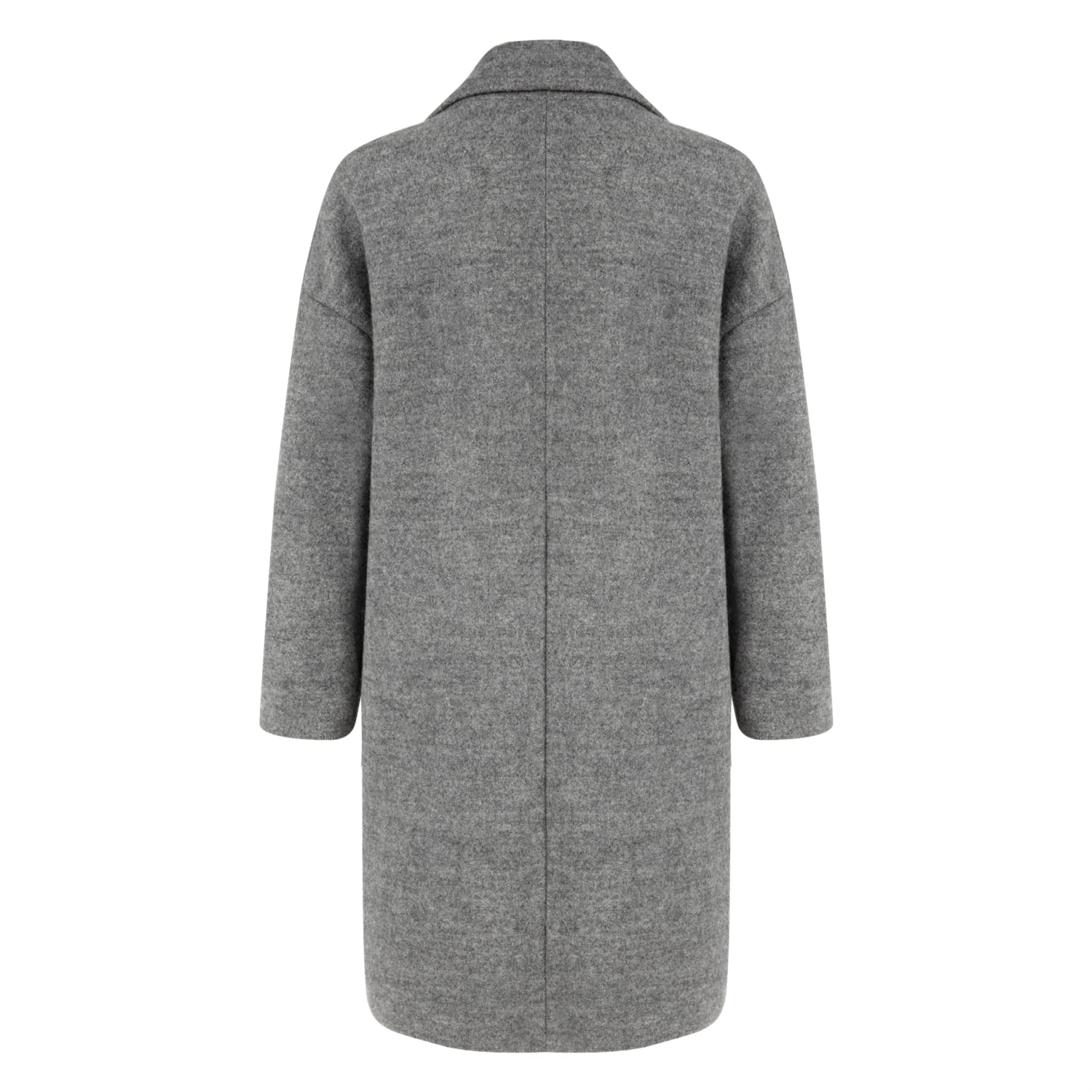 DÜĞMELİ KAŞE PALTO