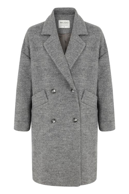  DÜĞMELİ KAŞE PALTO