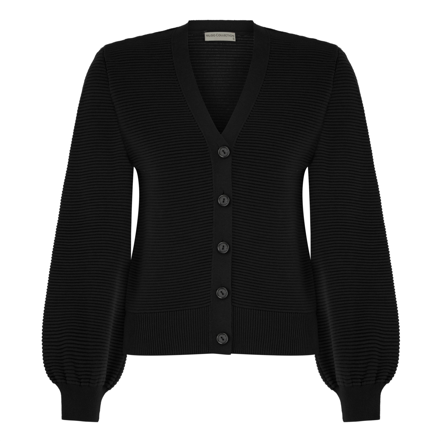 V YAKA DÜĞMELİ TRİKO HIRKA