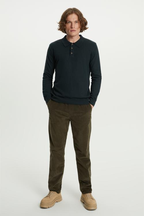  POLO YAKA TRİKO KAZAK