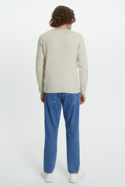  JAKARLI BİSİKLET YAKA TRİKO KAZAK