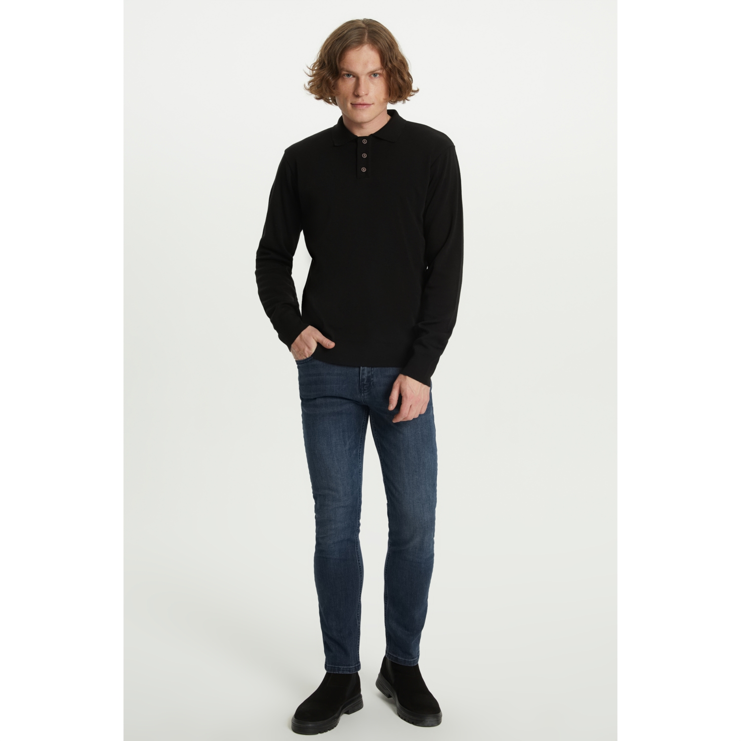 POLO YAKA TRİKO KAZAK