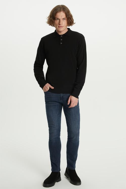  POLO YAKA TRİKO KAZAK