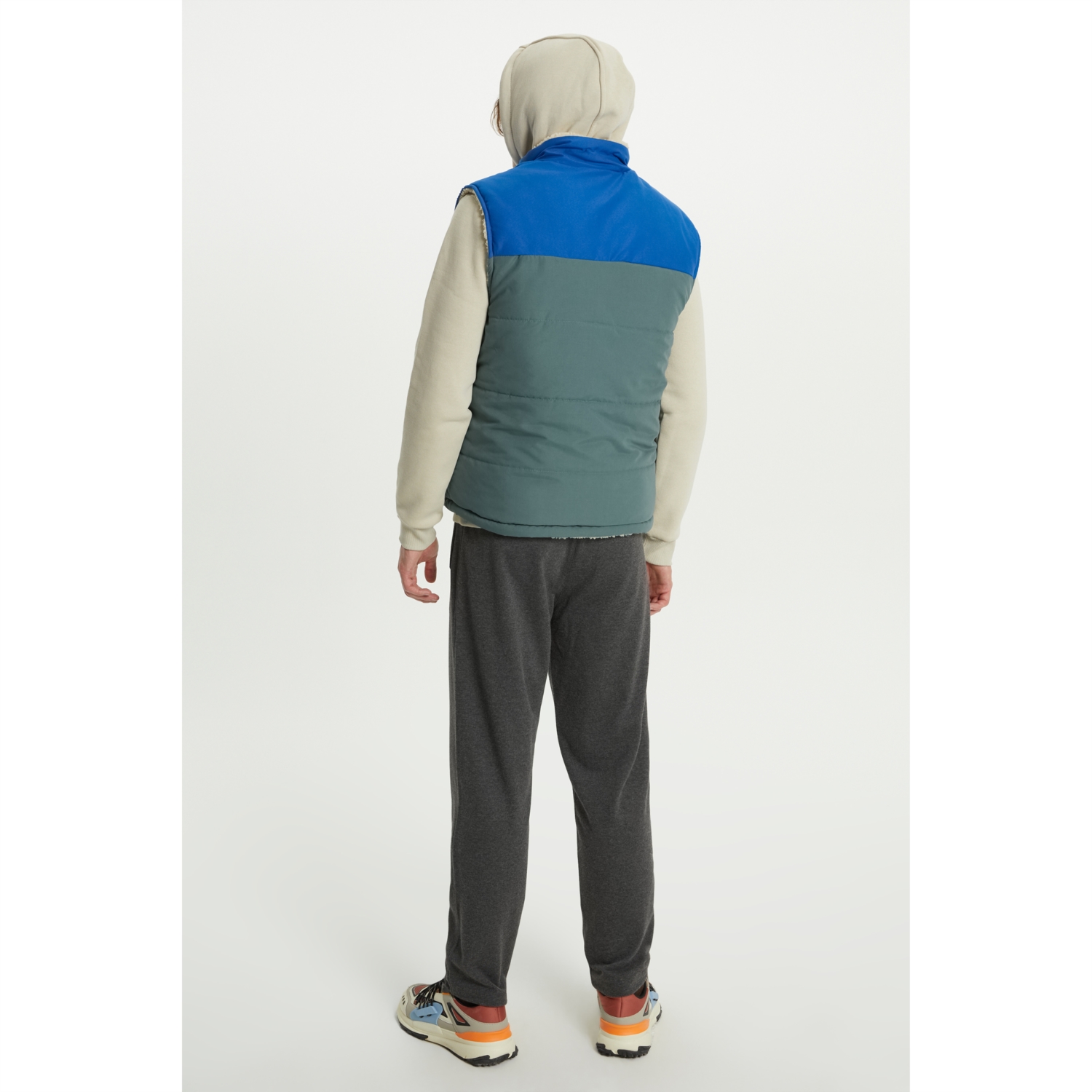 ÇİFT TARAFLI DİK YAKA YELEK