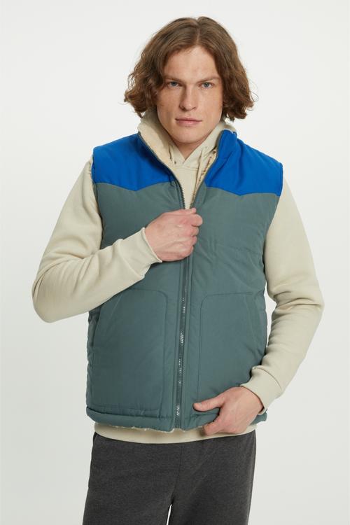  ÇİFT TARAFLI DİK YAKA YELEK