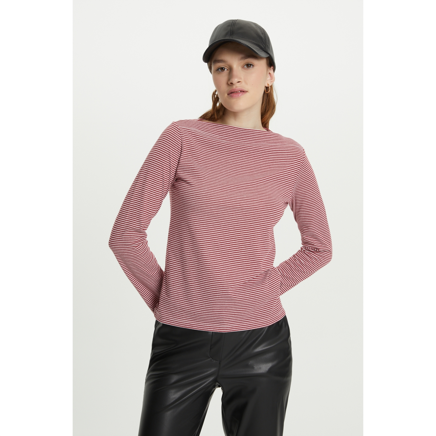 ÇİZGİLİ UZUN KOLLU T-SHIRT