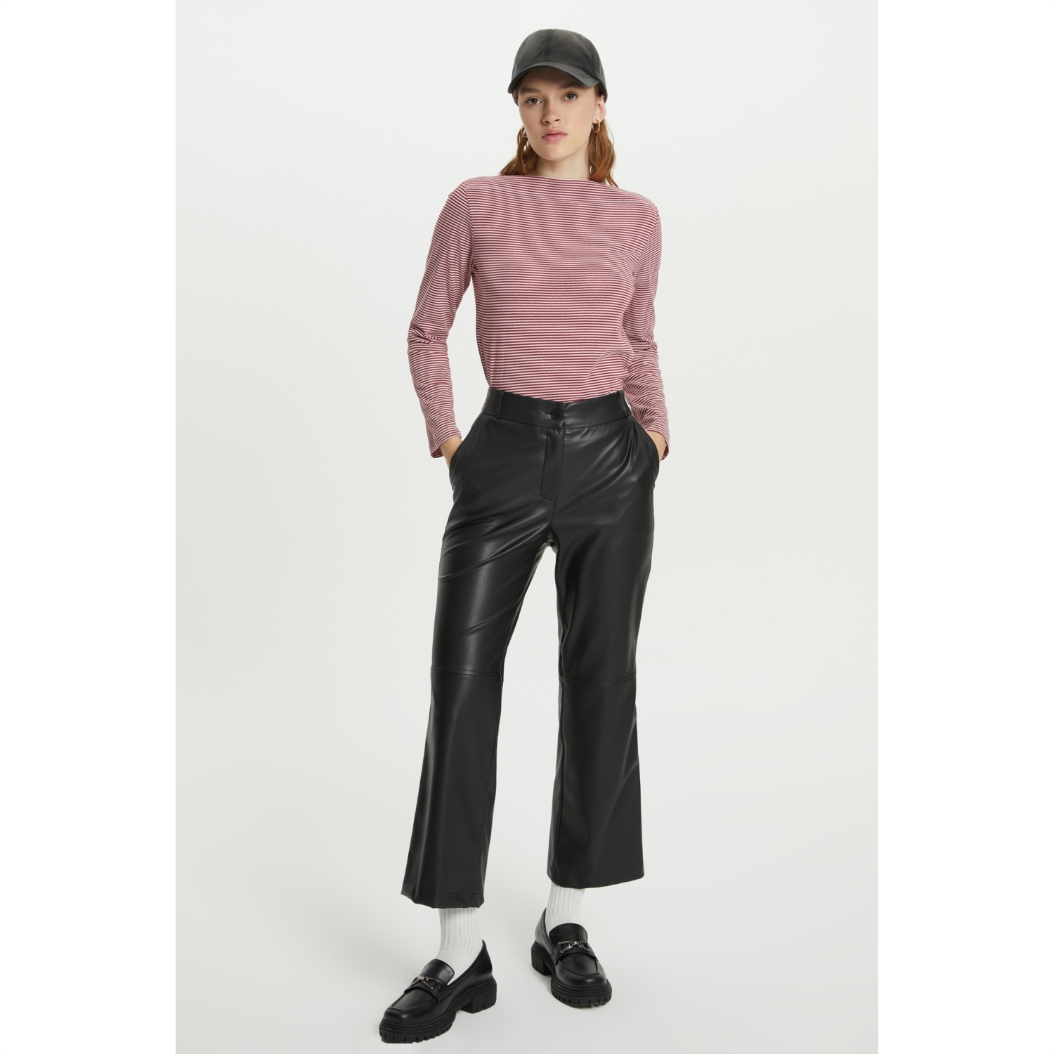 ÇİZGİLİ UZUN KOLLU T-SHIRT