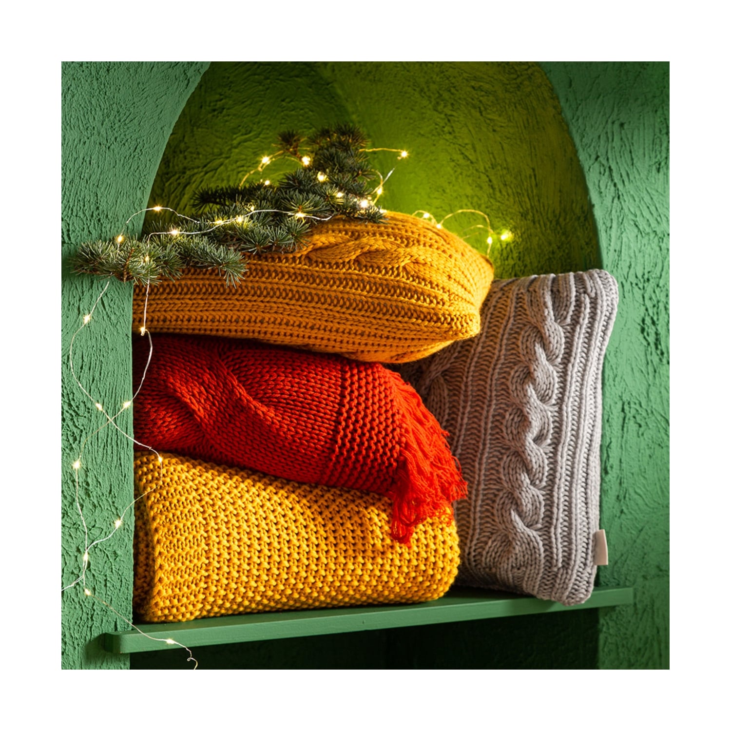 MILA ÖRGÜ KIRLENT HARDAL 40X40