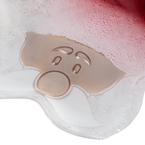  SANTA RED-WHITE DEKORATİF TABAK 21CM