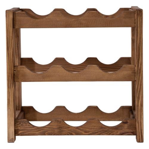  MİNİ AHŞAP ŞARAP STANDI TRES