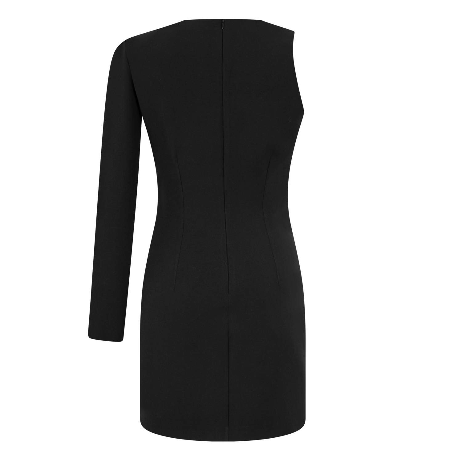 TEK OMUZ MİNİ ELBİSE