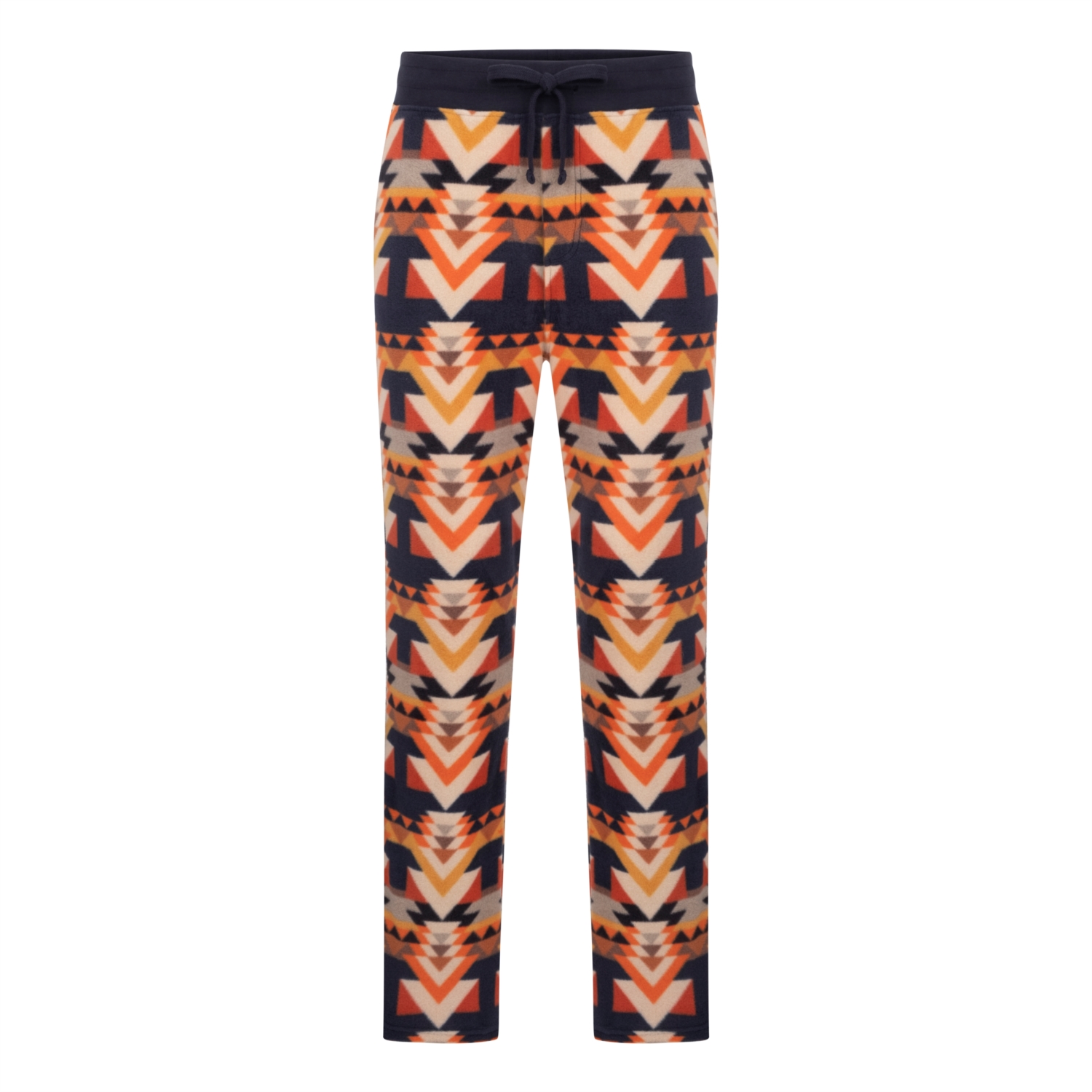 STRAIGHT FIT DESENLİ POLAR PİJAMA ALTI