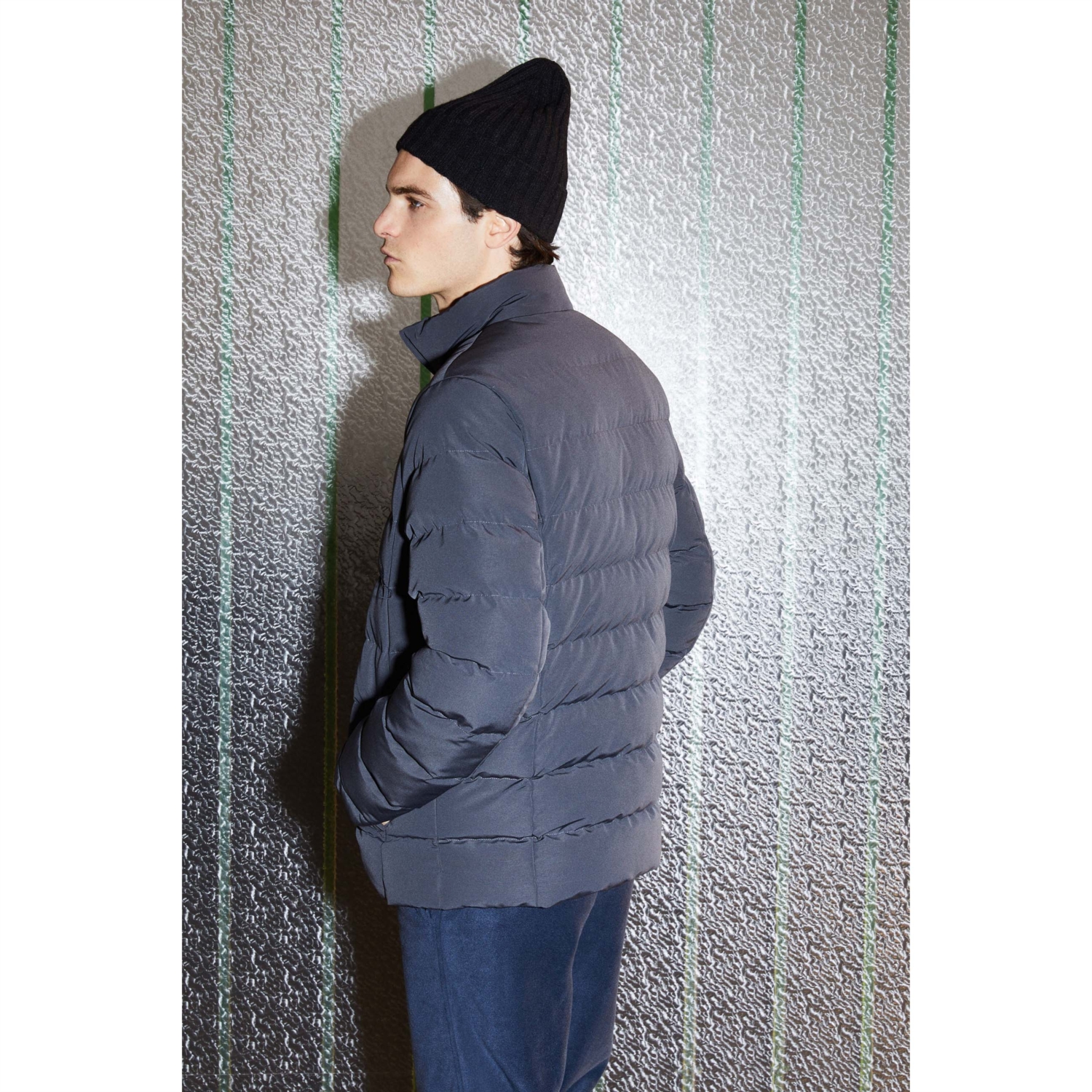 DİK YAKA ŞİŞME MONT