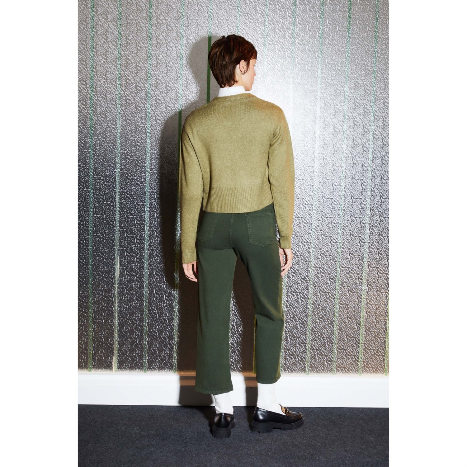 BAĞLAMA DETAYLI KRUVAZE TRİKO HIRKA