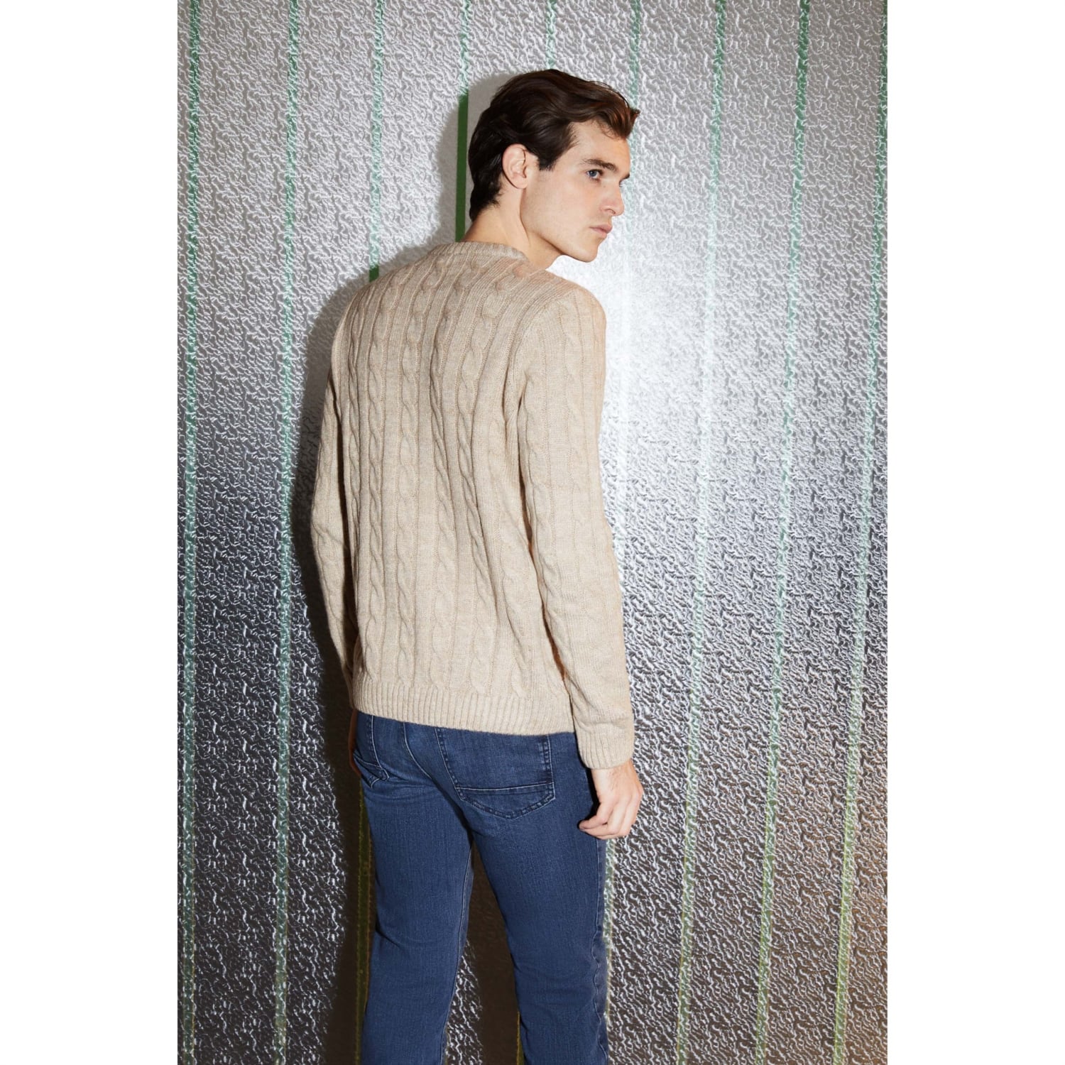 SAÇ ÖRGÜ BİSİKLET YAKA TRİKO KAZAK