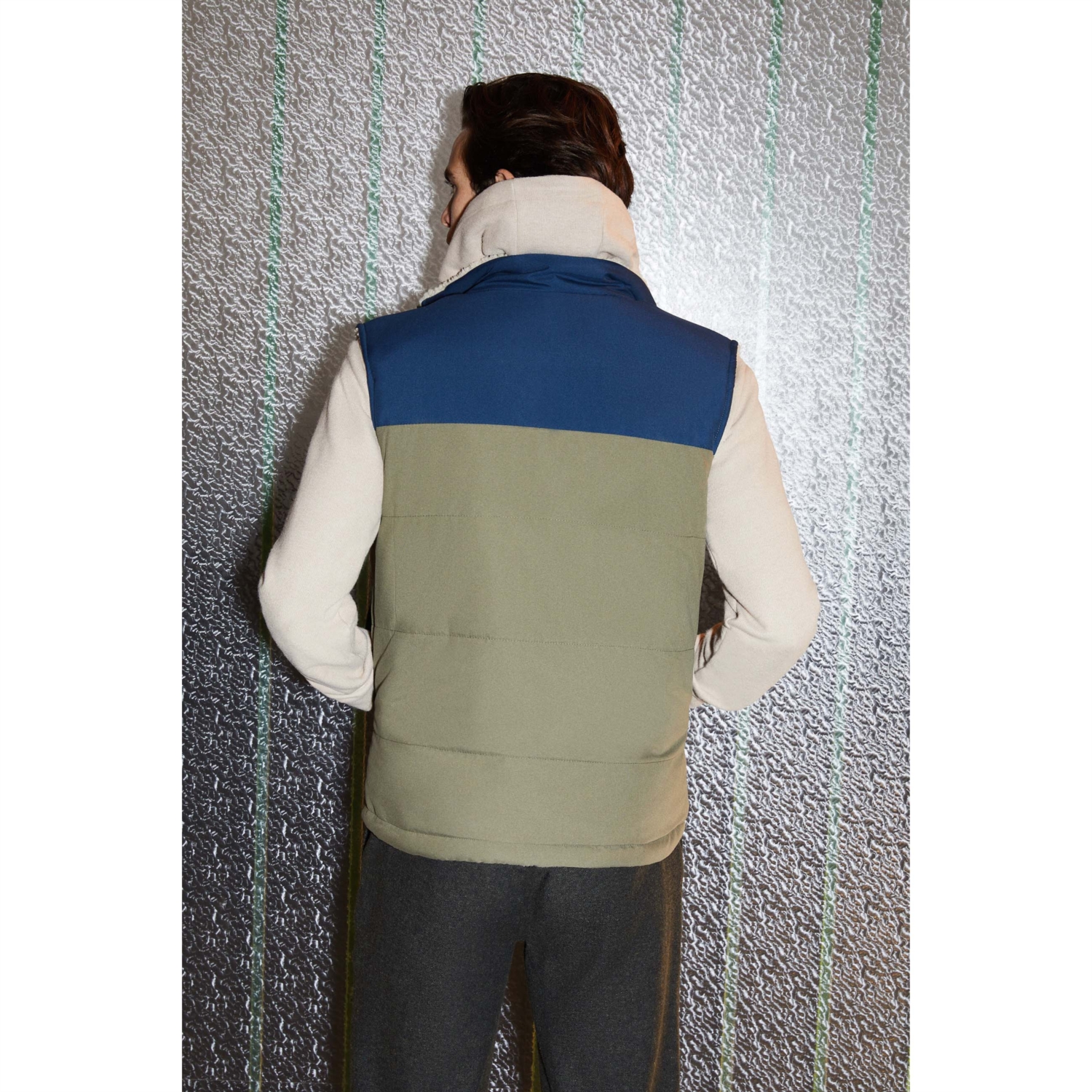 ÇİFT TARAFLI DİK YAKA YELEK