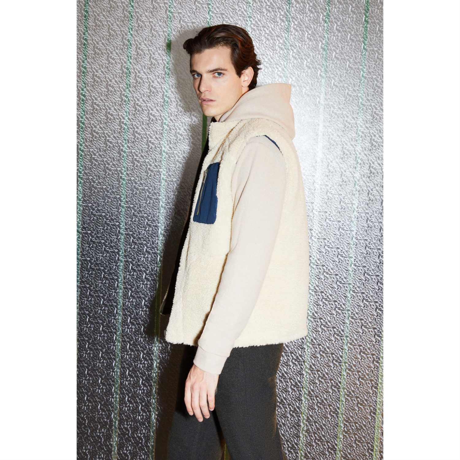 ÇİFT TARAFLI DİK YAKA YELEK