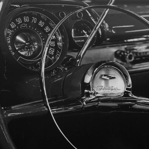  CLASSIC CAR 1957 PANO 80X60CM
