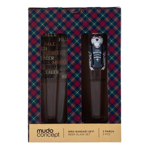 BONN BİRA BARDAĞI SETİ 2Lİ 340 ML