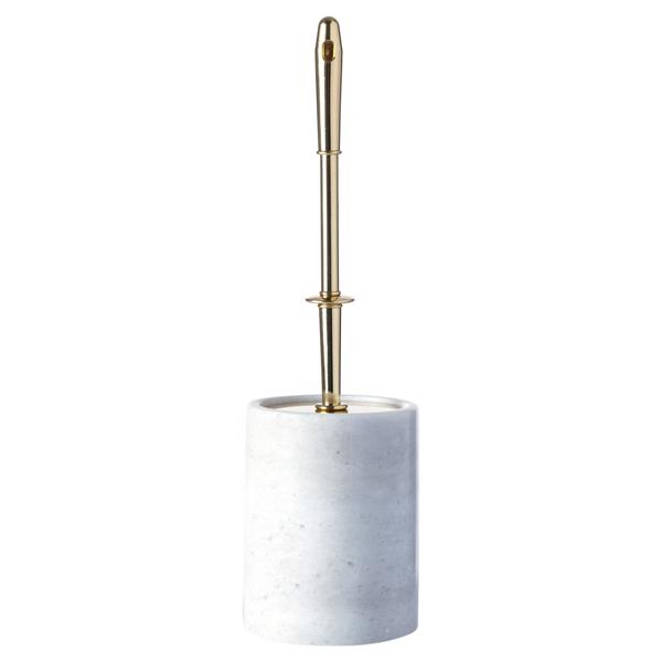 Mudo Home  Marble Beyaz Wc Fırçası