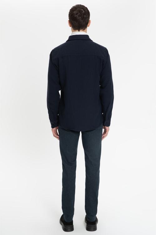  YÜN KARIŞIMLI REGULAR FIT GÖMLEK