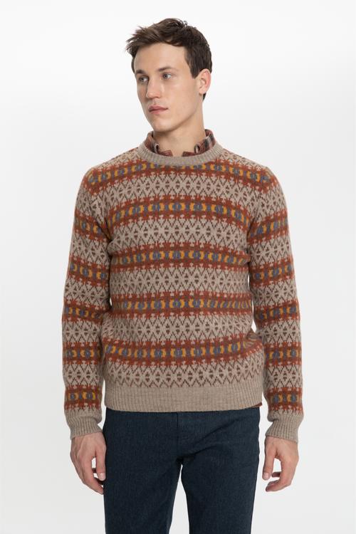  JAKARLI BİSİKLET YAKA TRİKO KAZAK