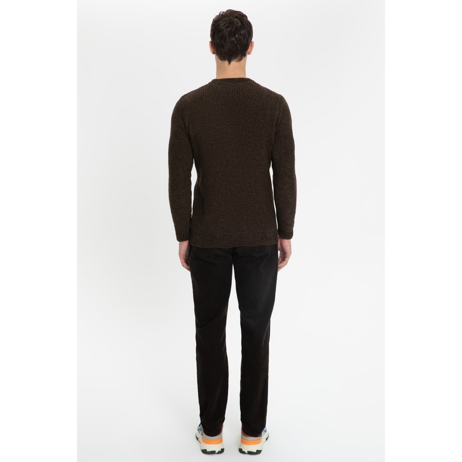 BİSİKLET YAKA TRİKO KAZAK