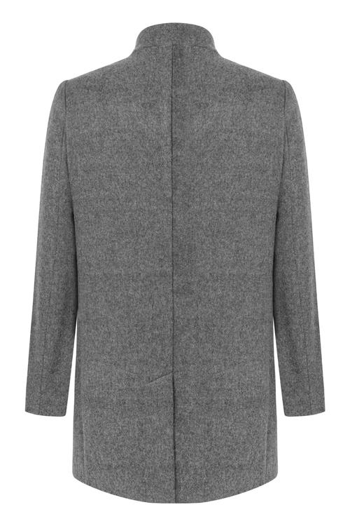  YÜN KARIŞIMLI DİK YAKA KAŞE KABAN