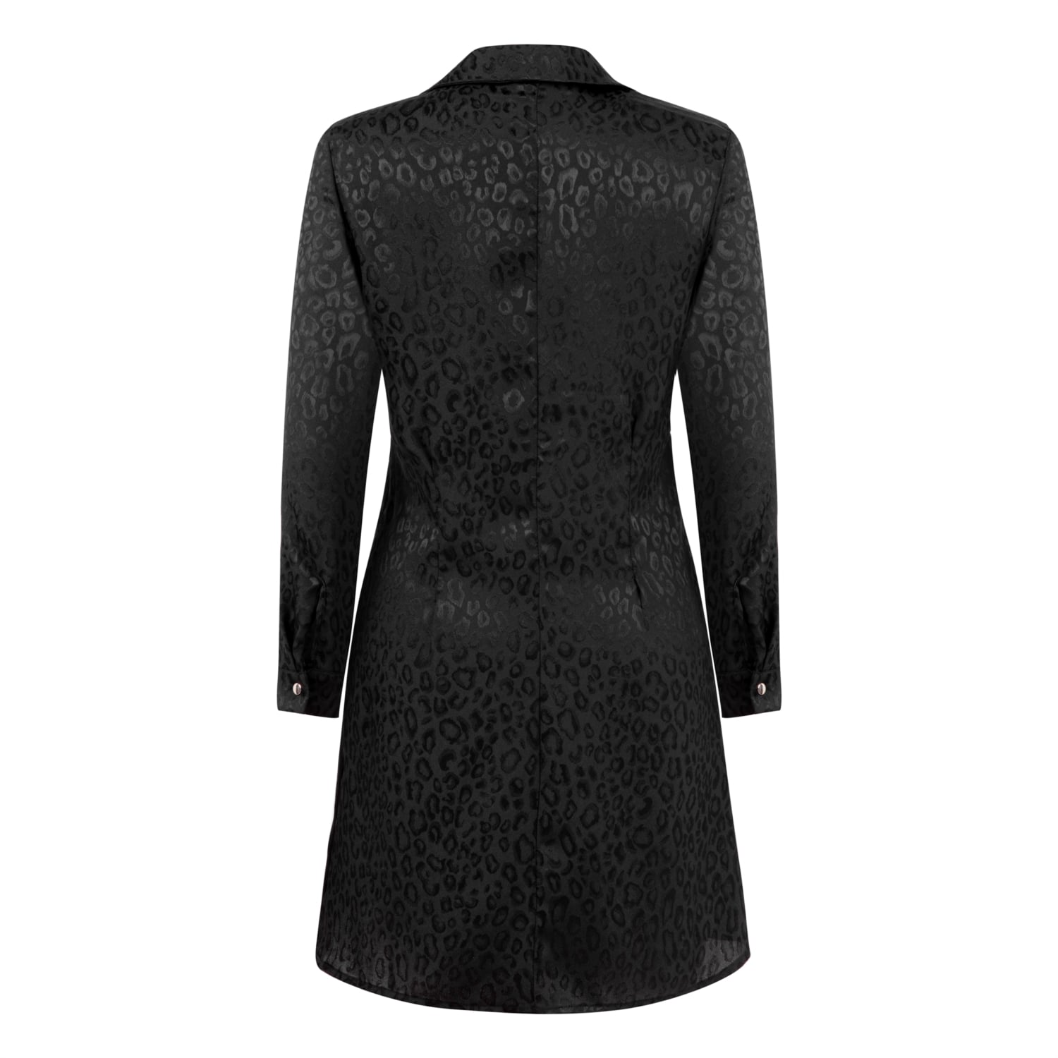 LEOPAR DESENLİ A FORM MİNİ ELBİSE