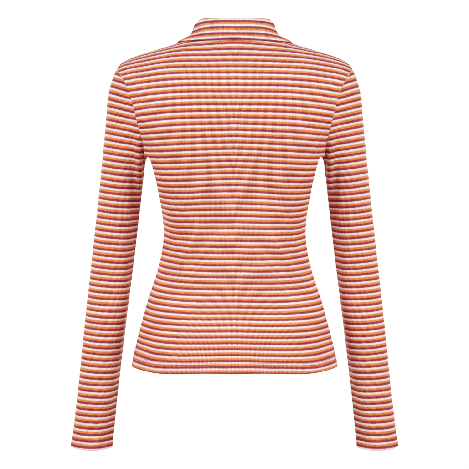 ÇİZGİLİ POLO YAKA BLUZ