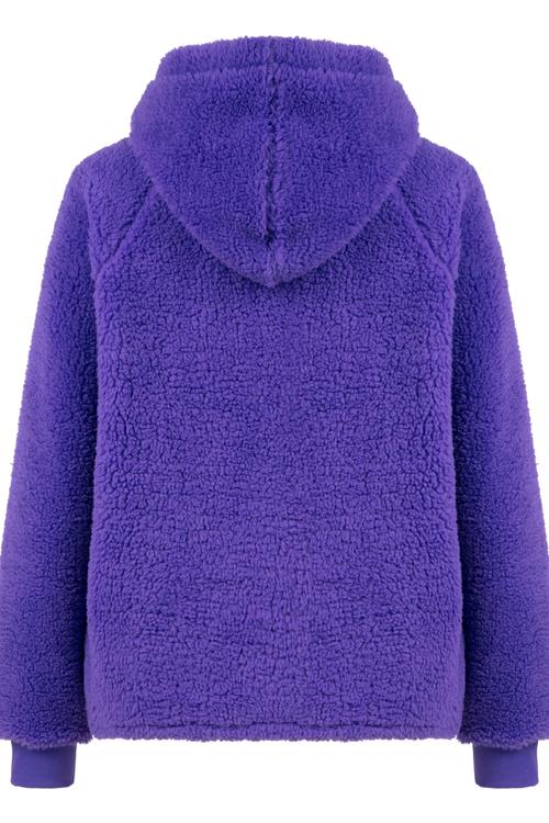  KAPÜŞONLU PELÜŞ SWEATSHIRT