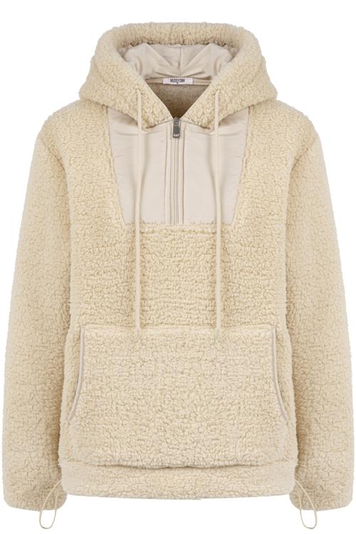  KAPÜŞONLU PELÜŞ SWEATSHIRT