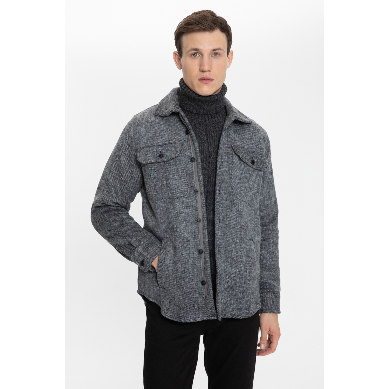 CEP DETAYLI CASUAL CEKET