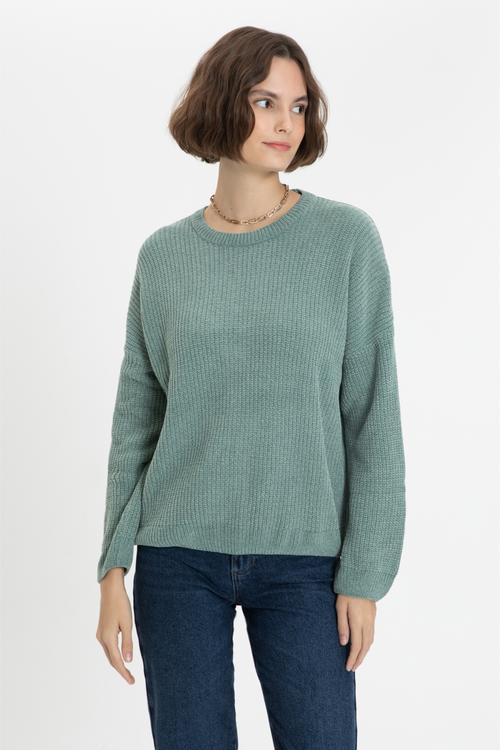  BİSİKLET YAKA TRİKO KAZAK