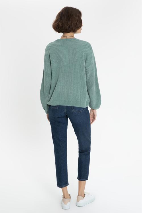  BİSİKLET YAKA TRİKO KAZAK