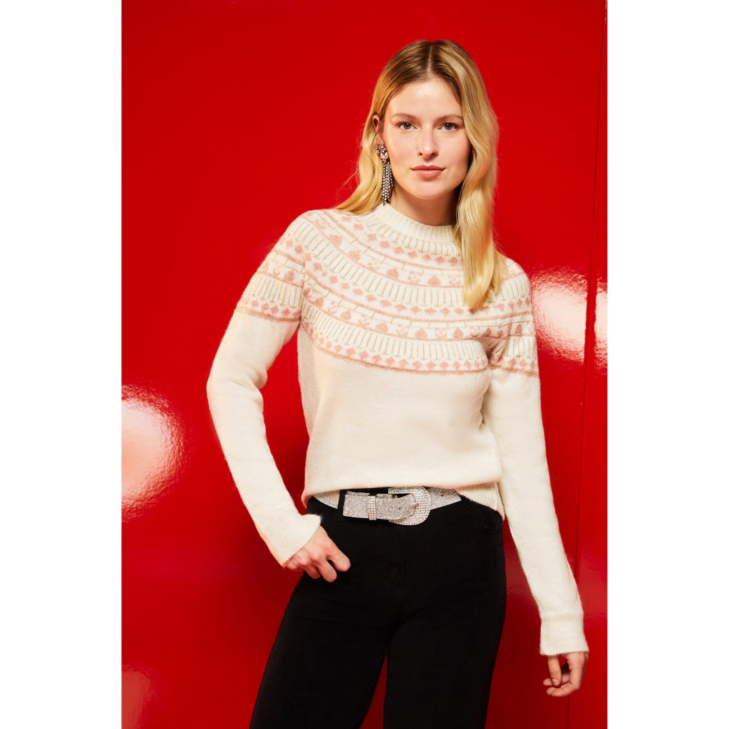 JAKARLI TRİKO KAZAK