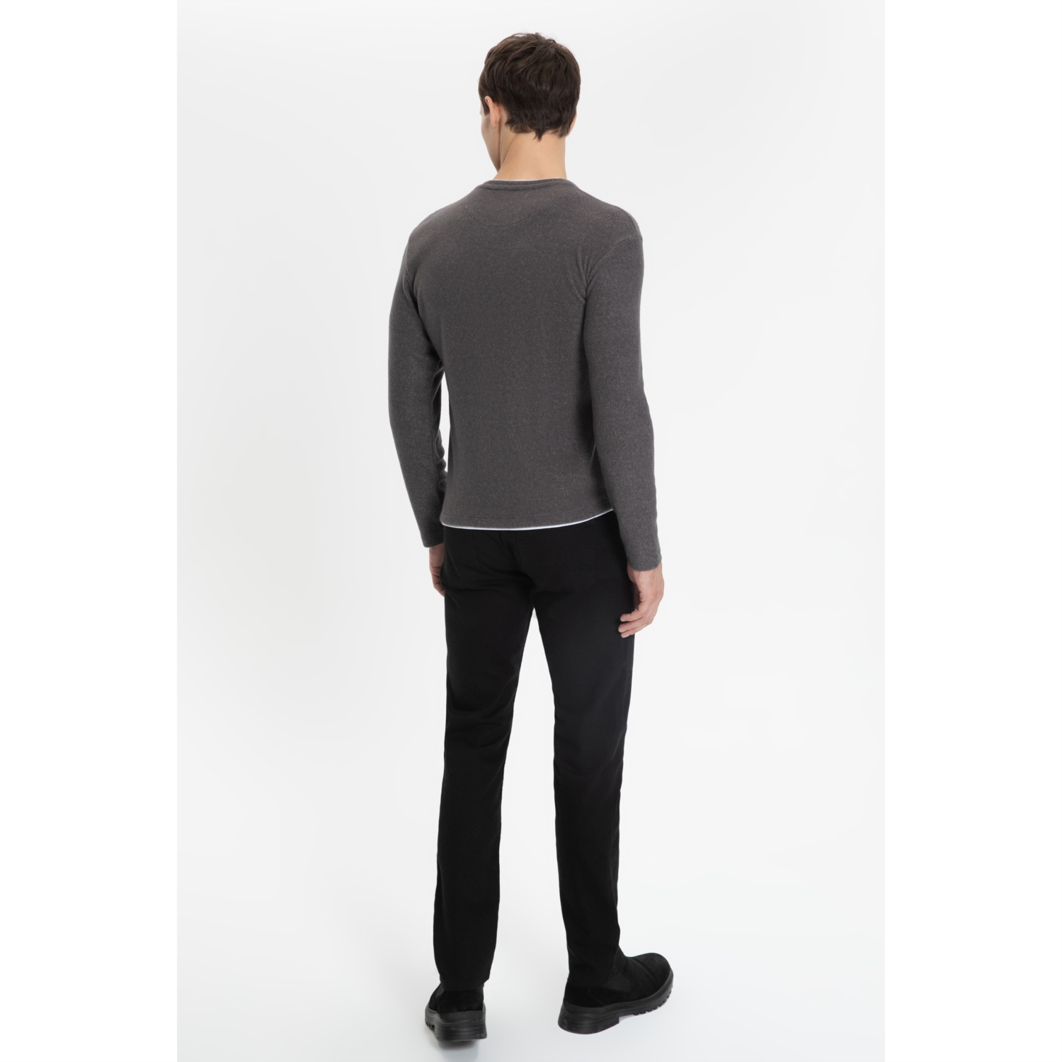 BİSİKLET YAKA SWEATSHIRT