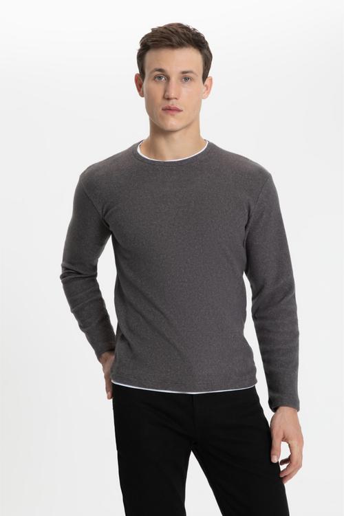  BİSİKLET YAKA SWEATSHIRT