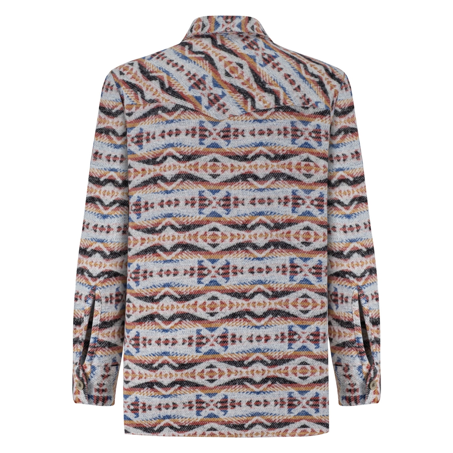 ETNİK DESENLİ REGULAR FIT GÖMLEK