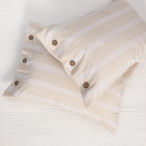  BRIE ÇİFT KİŞİLİK NEVRESİM TAKIMI BEJ 200X220