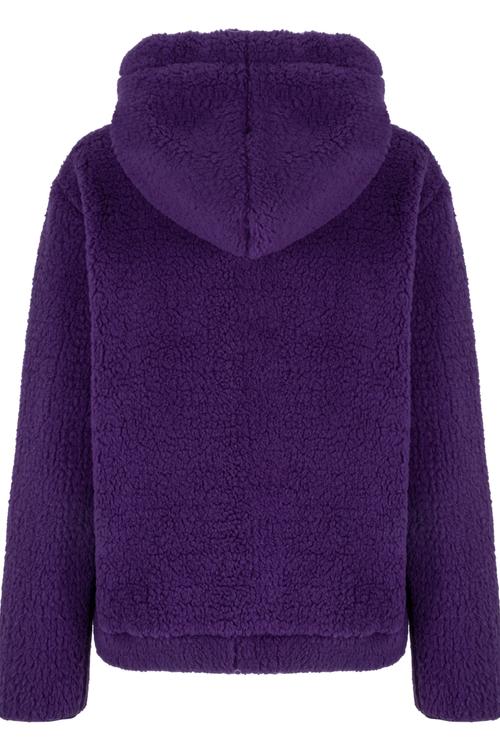  KAPÜŞONLU PELÜŞ SWEATSHIRT