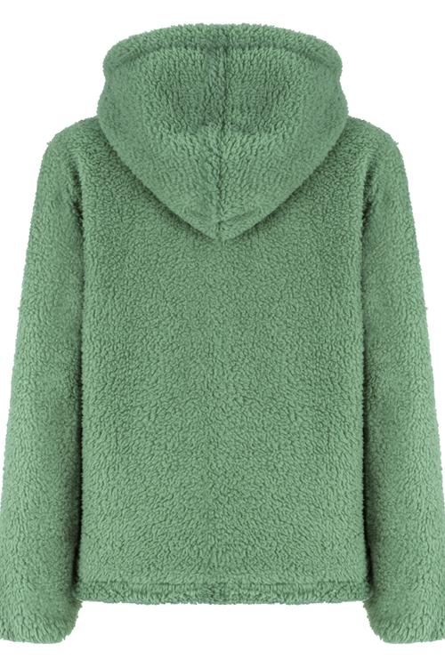  KAPÜŞONLU PELÜŞ SWEATSHIRT