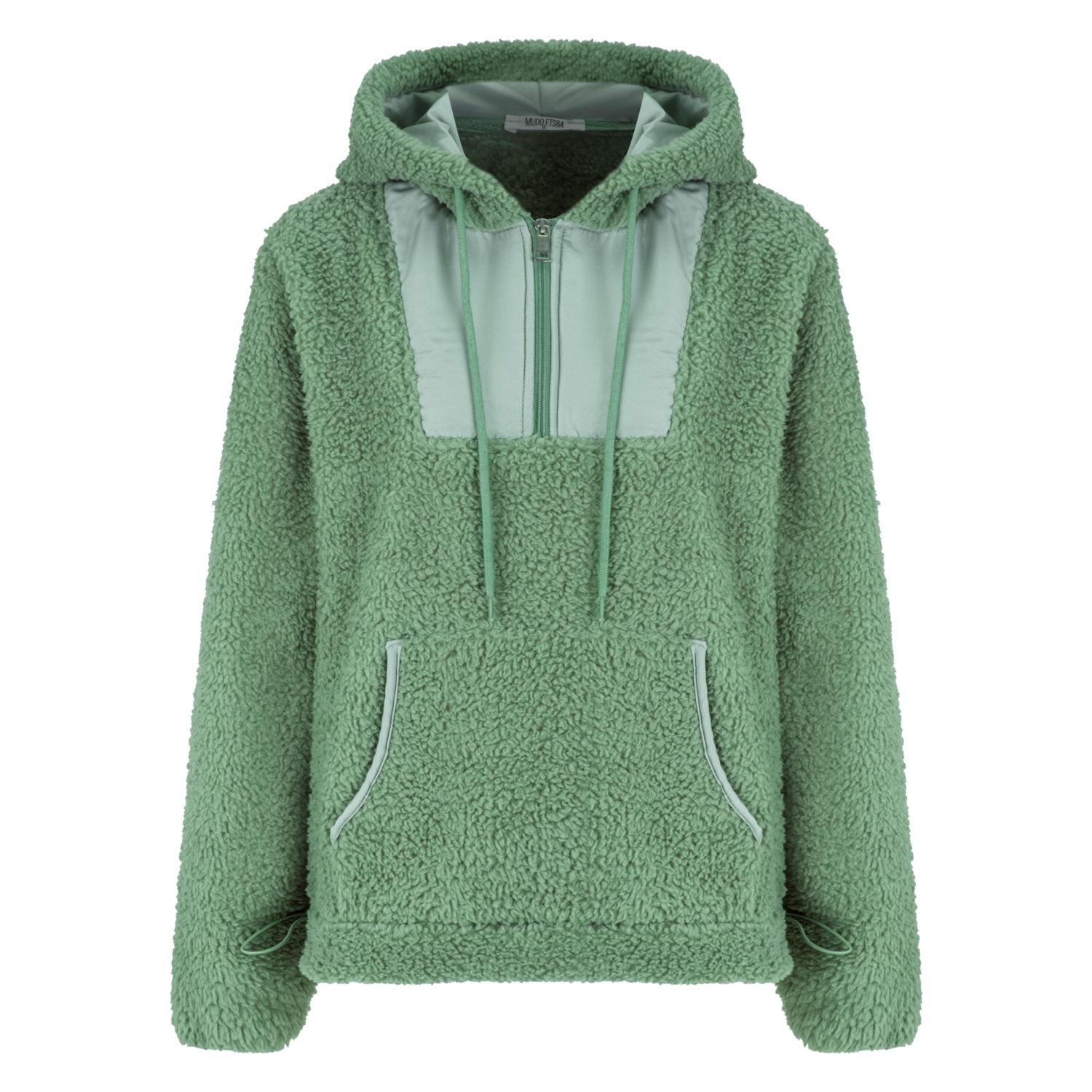 KAPÜŞONLU PELÜŞ SWEATSHIRT