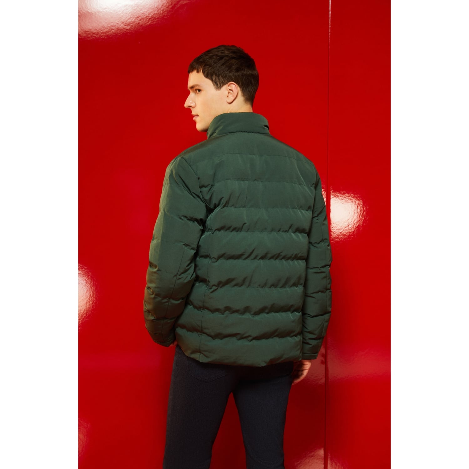 DİK YAKA ŞİŞME MONT