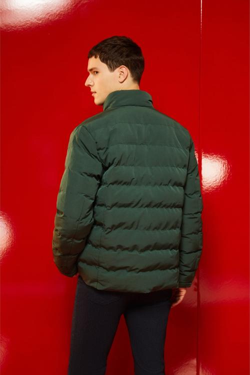  DİK YAKA ŞİŞME MONT