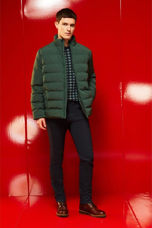 DİK YAKA ŞİŞME MONT