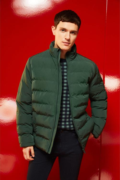 DİK YAKA ŞİŞME MONT