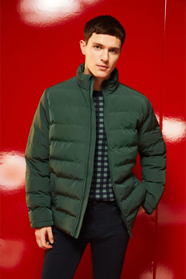 DİK YAKA ŞİŞME MONT